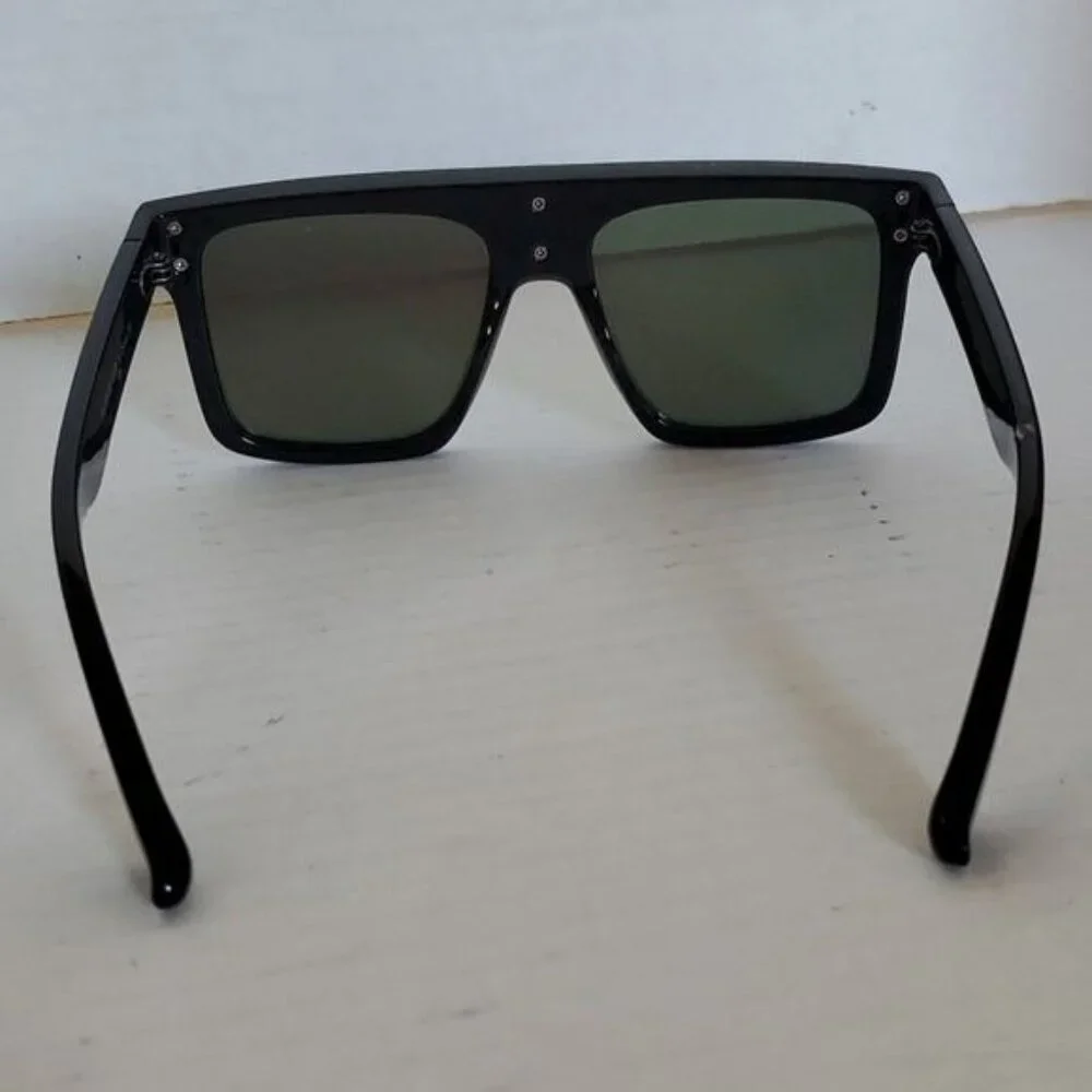 Sunglasses Square Silhouette Shield Reflective Style Lens UV Blocking WOMEN'S